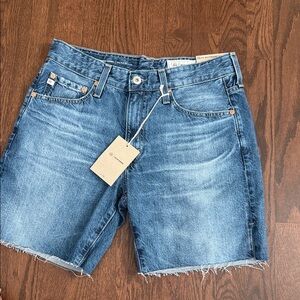 AG - AG-ED Ex-Boyfriend Shorts- Mid Rise Bermuda - Size 27